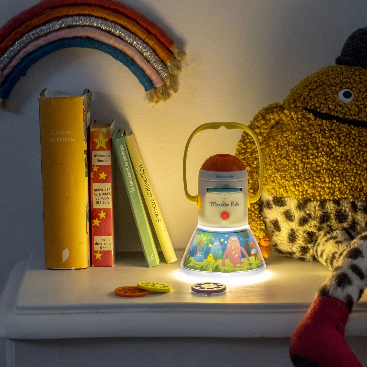 Φανάρι Αφήγησης Ιστοριών 3 σε 1 Moulin Roty - Les Schmouks - Image 10