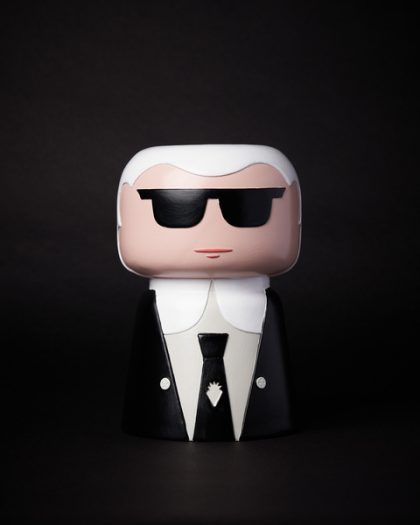 Blogo Χειροποίητο Διακοσμητικό Βάζο Karl Lagerfeld 15 cm