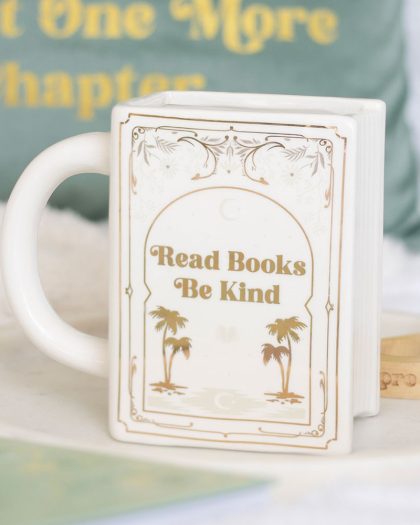 Κεραμική Κούπα "Read Books Be Kind" σε Σχήμα Βιβλίου