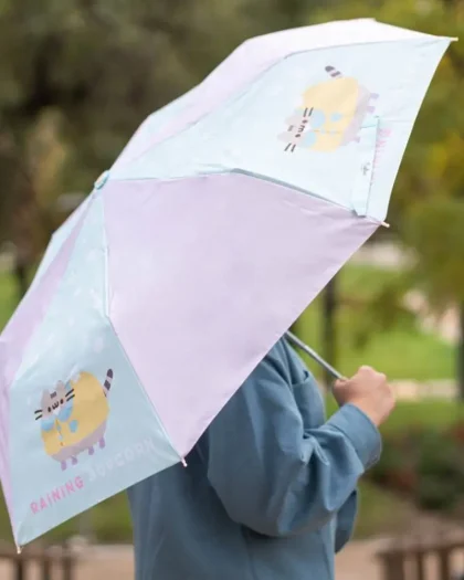 Πτυσσόμενη Αυτόματη Ομπρέλα Pusheen