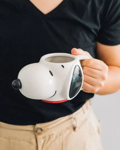 Κεραμική Κούπα Snoopy 3D Σχεδιασμός - 450ml