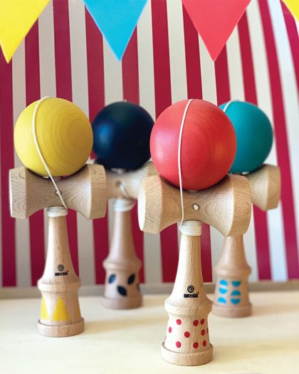 Svoora Ξύλινο Kendama Παραδοσιακό Παιχνίδι Δεξιοτεχνίας