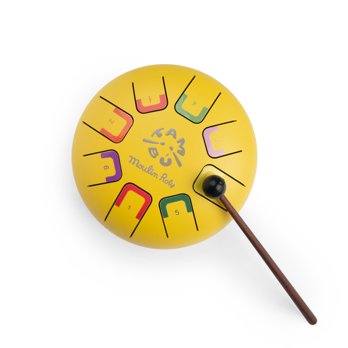Παιδικό Μεταλλικό Τύμπανο Tongue Drum Moulin Roty - Image 2