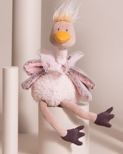 Λούτρινο Στρουθοκάμηλος Moulin Roty "Petunia" 45εκ.