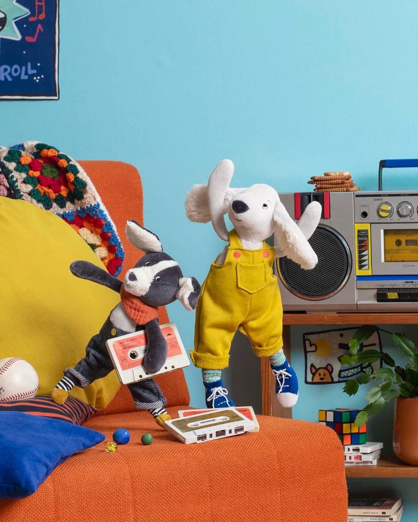 Λούτρινο Σκυλάκι Puce Moulin Roty - "Puce & Pilou" - Image 4