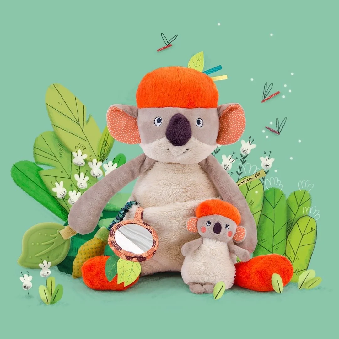 Λούτρινο Παιχνίδι Δραστηριοτήτων Κοάλα Moulin Roty